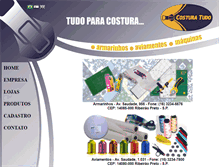 Tablet Screenshot of costuratudo.com.br